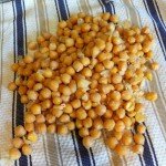 Pat the beans dry with a towel