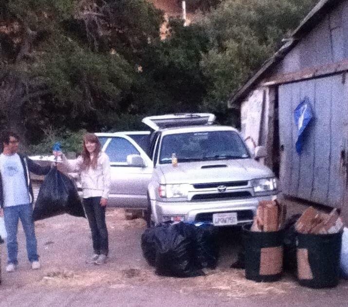 Garbage after Festival