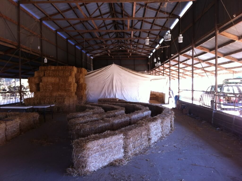 Hay bales