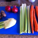"Kitchen sink" means whatever veggies you have on hand