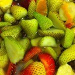 GREEN STRAWB CLOSEUP