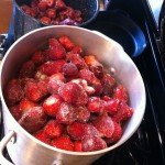 Starting from frozen strawberries